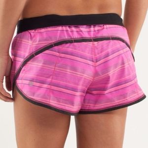 NWOT Lululemon Run: Roll Down Short